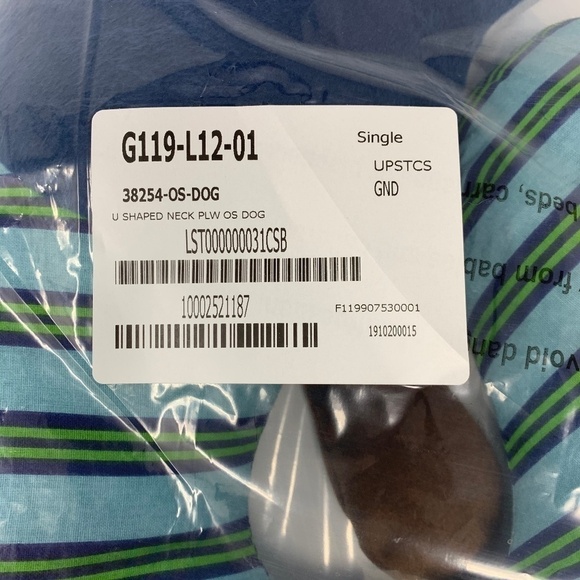 Company Kids Dog Pillow Neck Lounge Floor Snuggle NWT Gift Cotton Cover - Picture 6 of 8